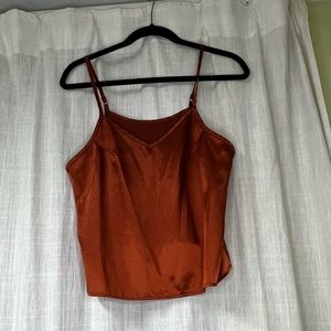 Rust color tank